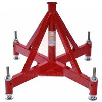 QPS 400 Pipe Jack Quattro Heavy Duty Stand (Base Only with Level Pads)